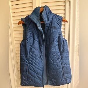 The North Face Reversible Navy Quilted Vest